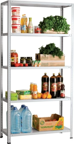 Стеллаж металлический Практик MS 255/100х60/7