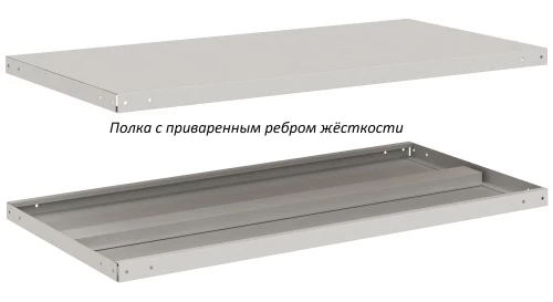 Стеллаж металлический Титан МС-750 3000x700x800/2